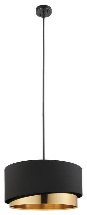 Eglo USA 39925A One Light Pendant, Black