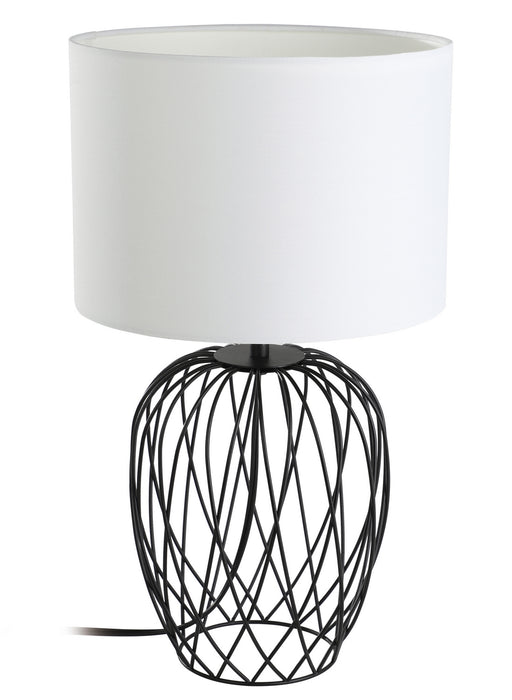 Eglo USA 43652A One Light Table Lamp, Black