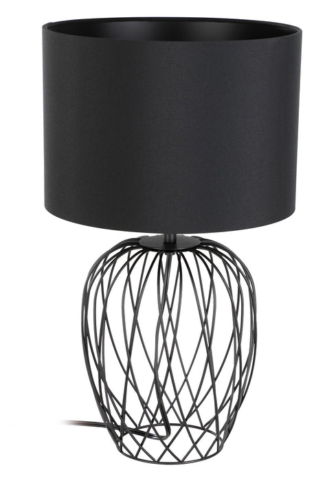 Eglo USA 43653A One Light Table Lamp, Black