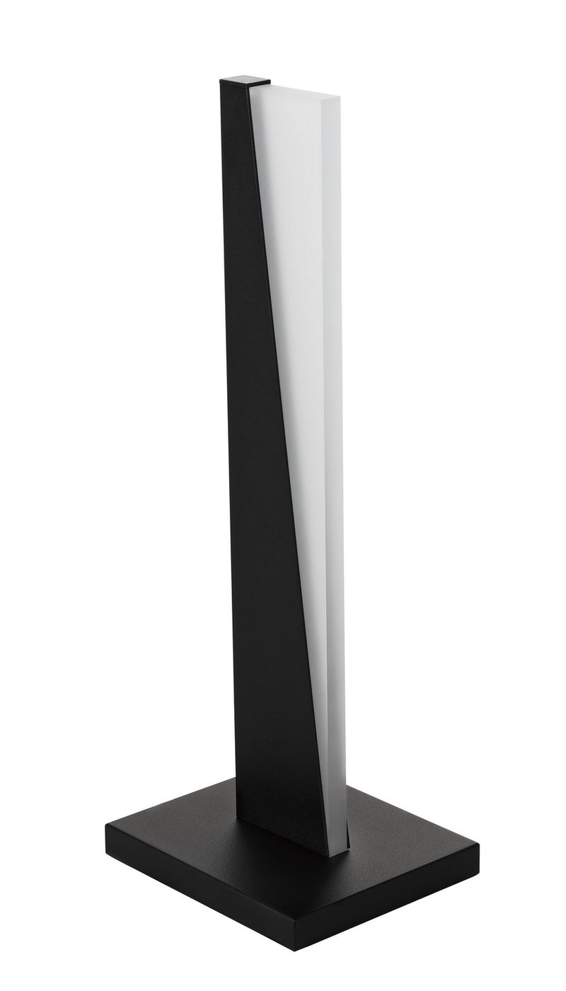 Eglo USA 99564A LED Table Lamp, Structured Black