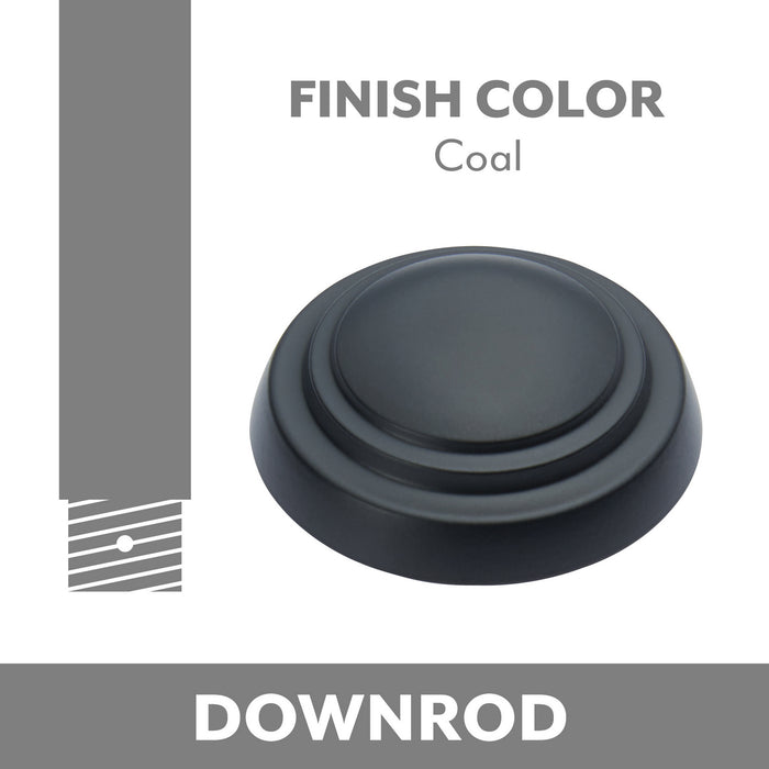 Minka Aire DR503-CL Ceiling Fan Downrod, Coal