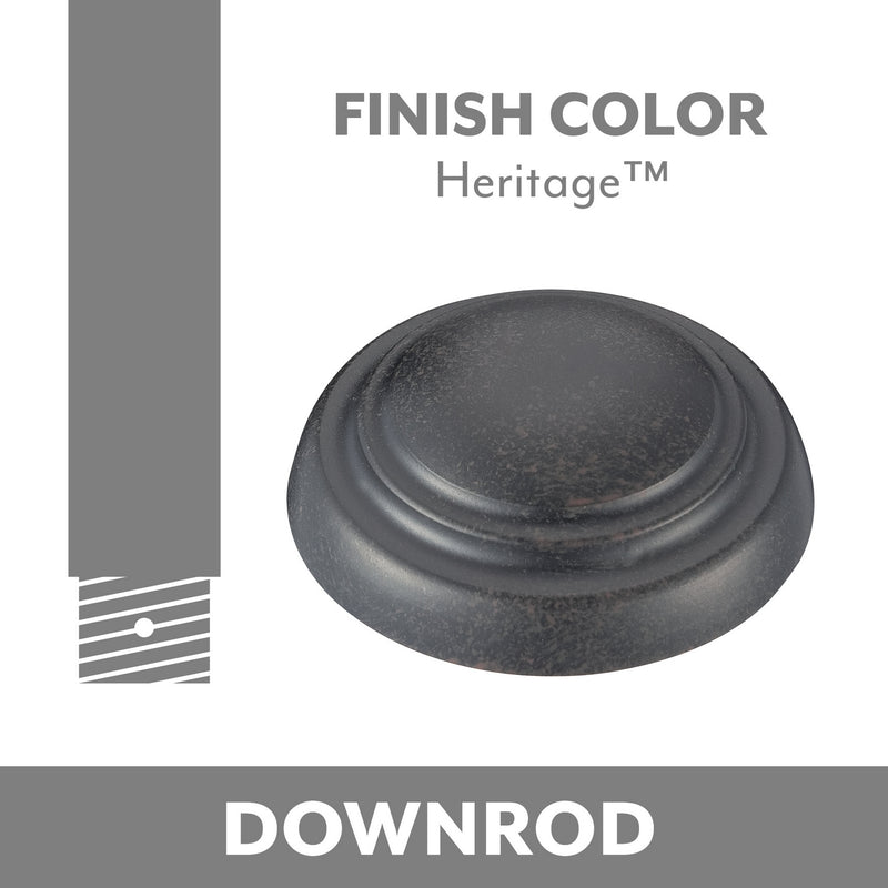 Minka Aire DR512-HT Ceiling Fan Downrod, Heritage
