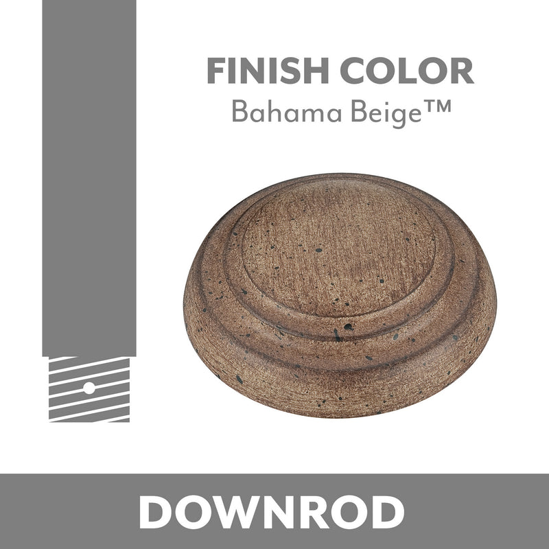 Minka Aire DR518-BG Ceiling Fan Downrod, Bahama Beige