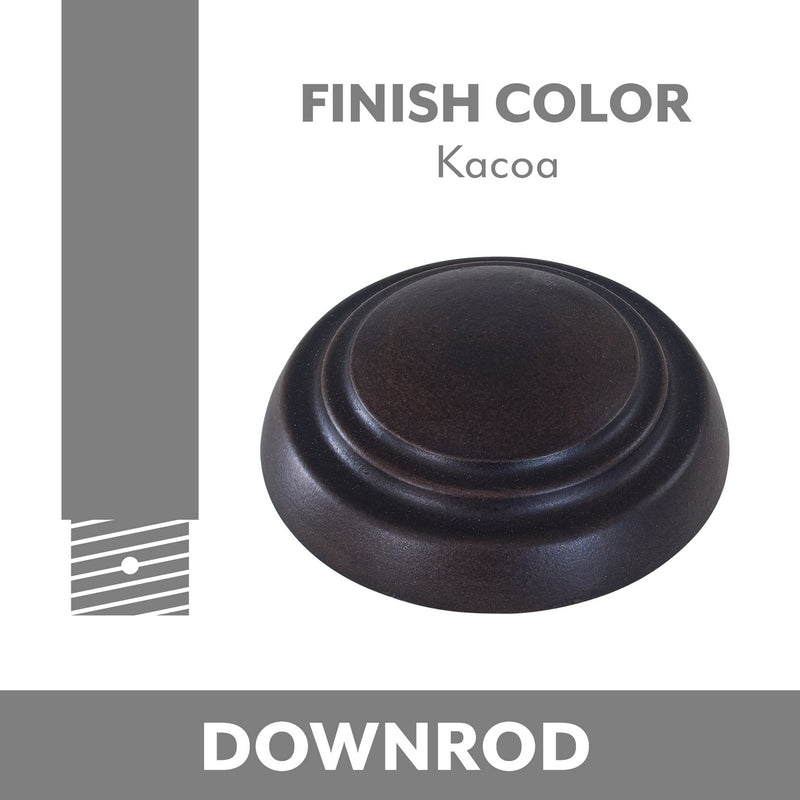 Minka Aire DR548-KA Ceiling Fan Downrod, Kocoa