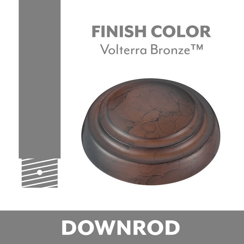 Minka Aire DR548-VB Ceiling Fan Downrod, Volterra Bronze