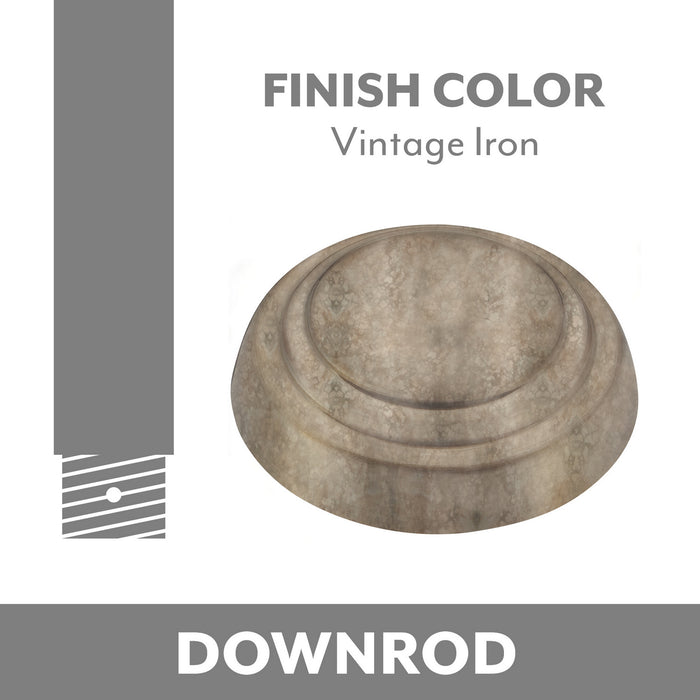 Minka Aire DR560-VI Ceiling Fan Downrod, Vintage Iron