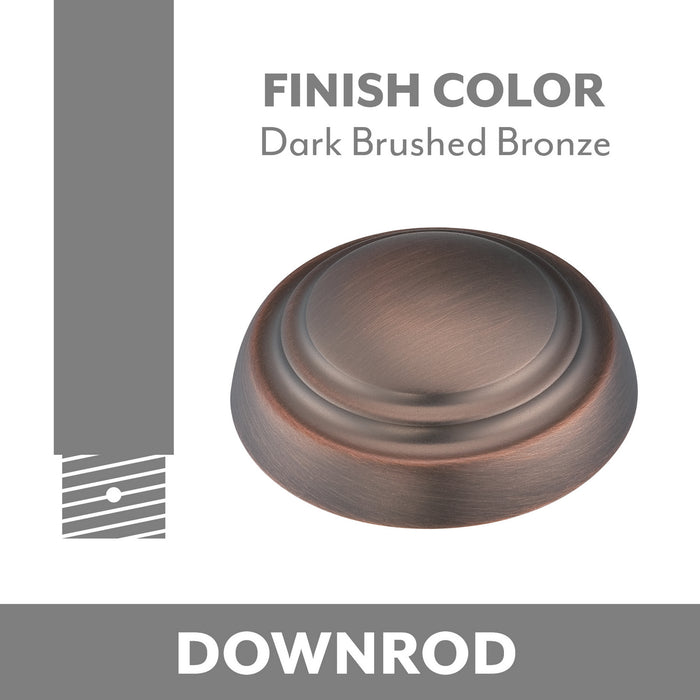 Minka Aire DR572-DBB Ceiling Fan Downrod, Dark Brushed Bronze