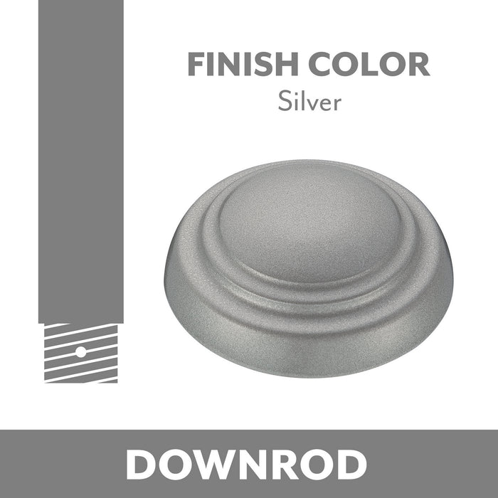Minka Aire DR572-SL Ceiling Fan Downrod, Silver