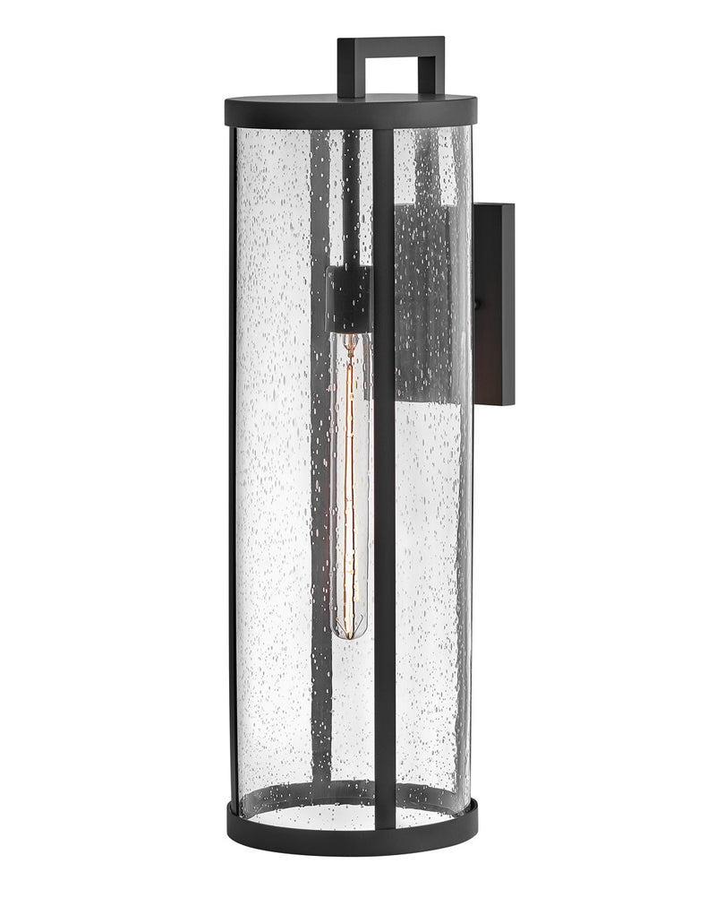 Lark 82055BK LED Wall Lantern, Black