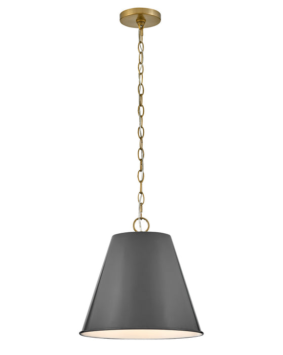 Lark 83527FY LED Pendant, French Gray