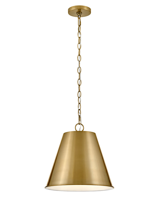 Lark 83527LCB LED Pendant, Lacquered Brass