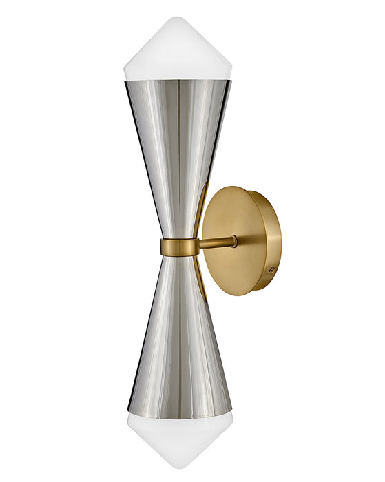 Lark 84122PN LED Wall Sconce, Polished Nickel