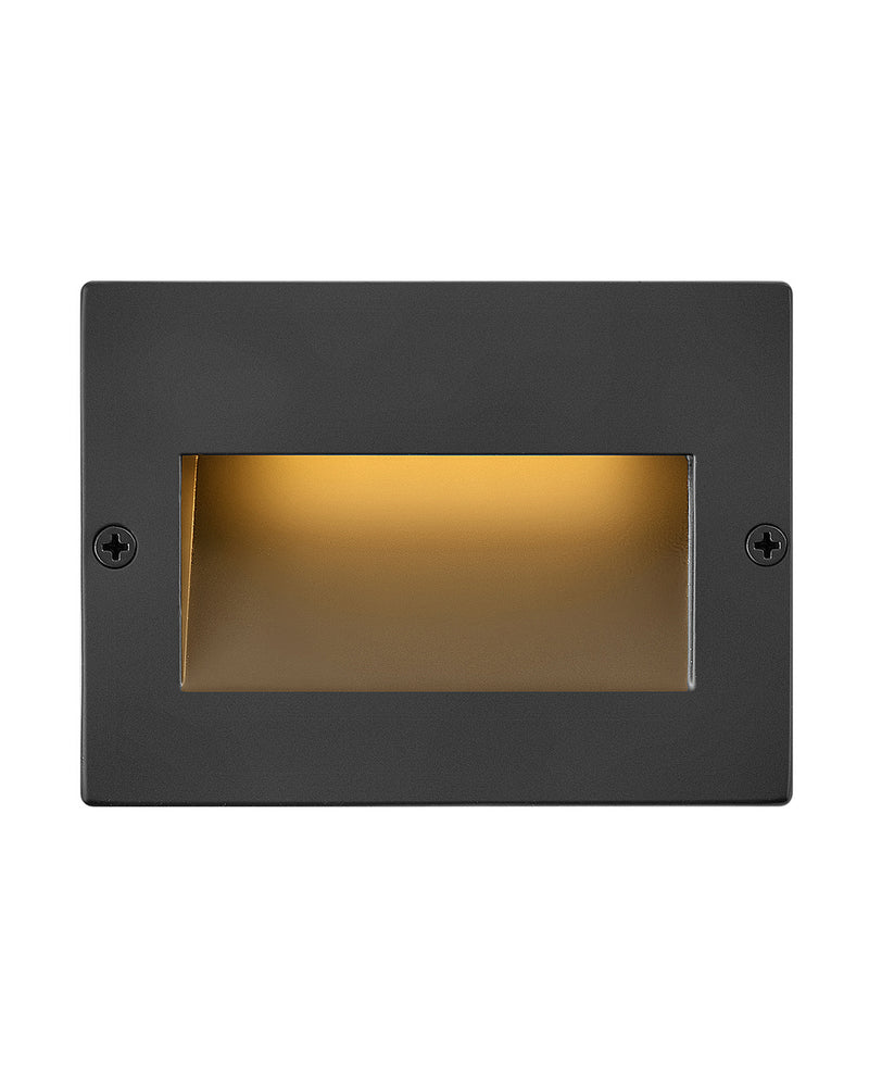 Hinkley 1563SK LED Step Light, Satin Black
