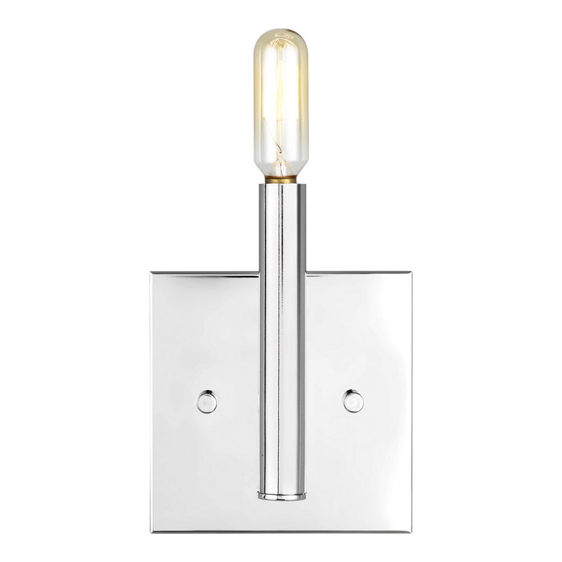 Visual Comfort Studio 4124301EN-05 One Light Wall / Bath Sconce, Chrome