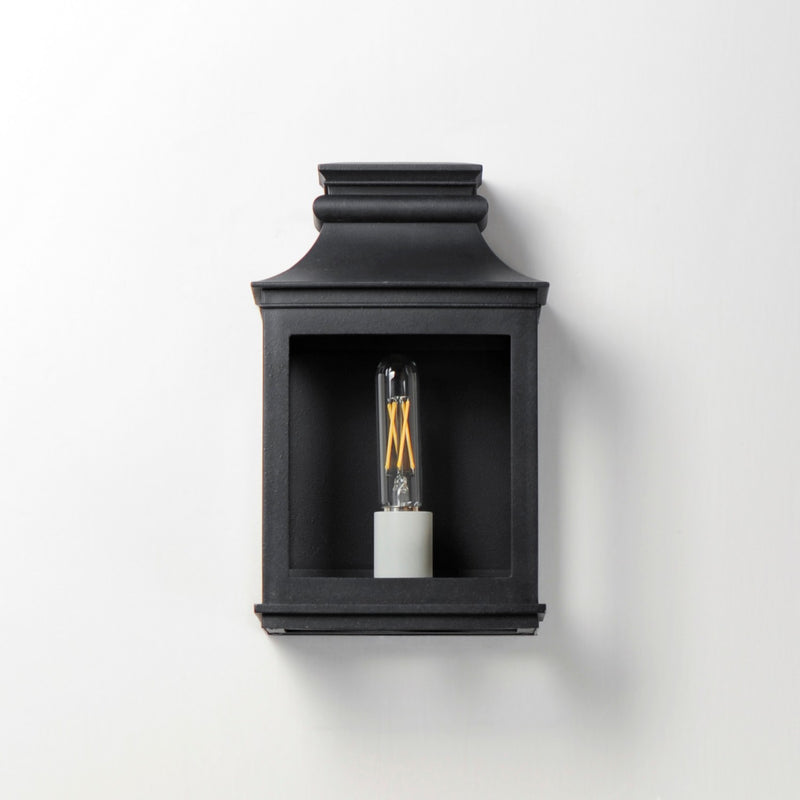 Maxim 40912CLBO One Light Outdoor Wall Sconce, Black Oxide
