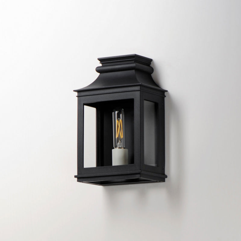 Maxim 40912CLBO One Light Outdoor Wall Sconce, Black Oxide