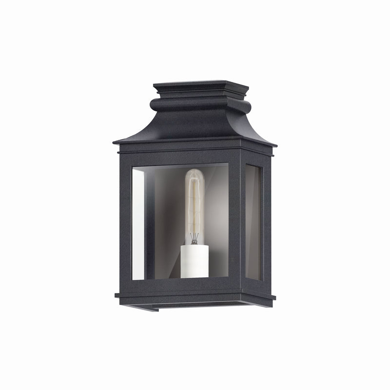 Maxim 40912CLBO One Light Outdoor Wall Sconce, Black Oxide