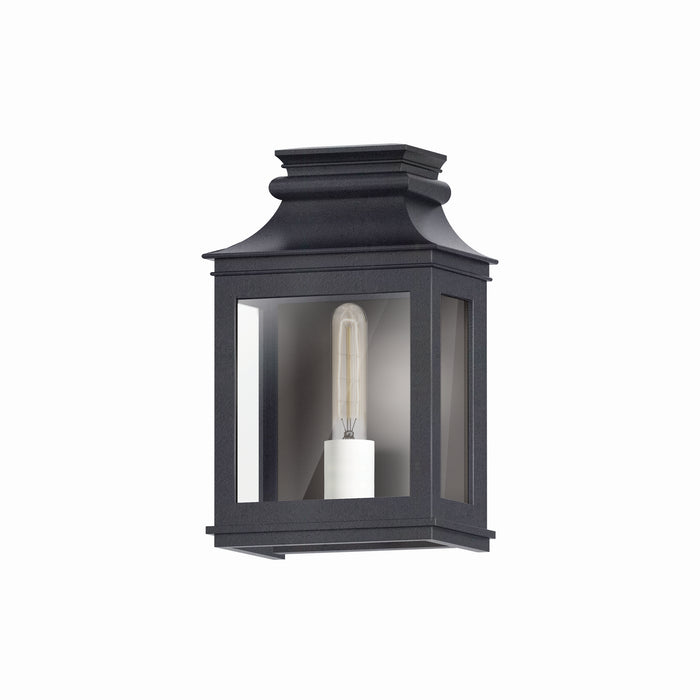 Maxim 40912CLBO One Light Outdoor Wall Sconce, Black Oxide