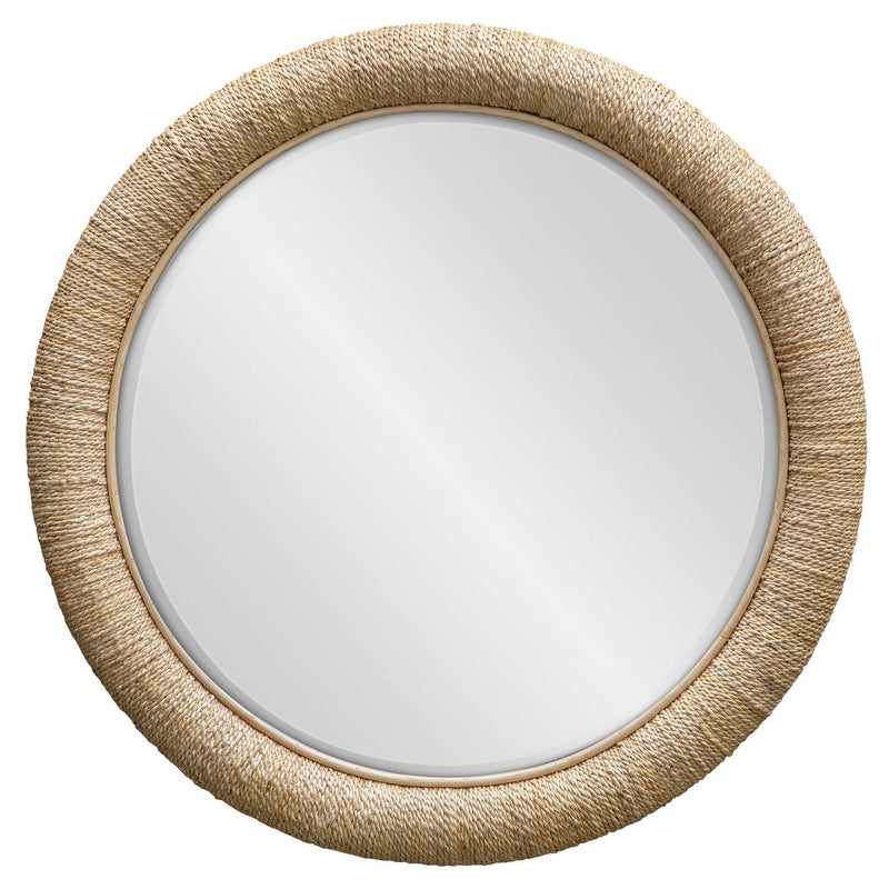 Uttermost 08169 Mirror, Natural Woven