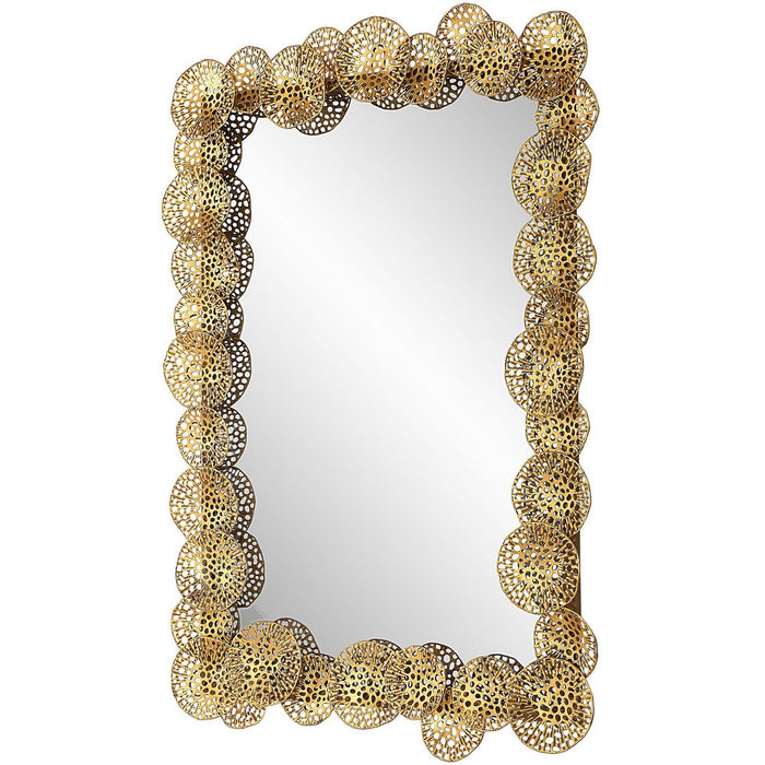 Uttermost 09815 Mirror, Rich Gold