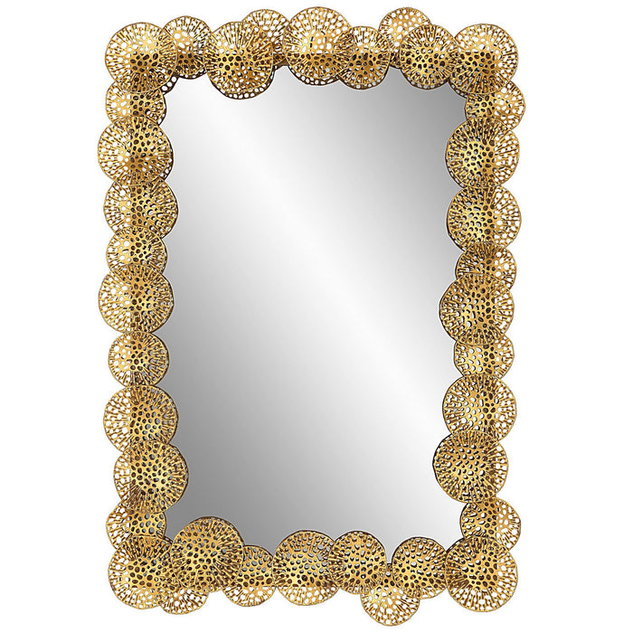 Uttermost 09815 Mirror, Rich Gold