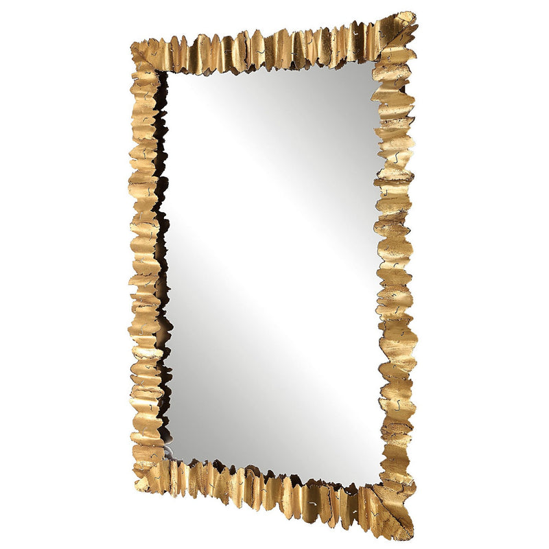 Uttermost 09825 Mirror, Antique Gold