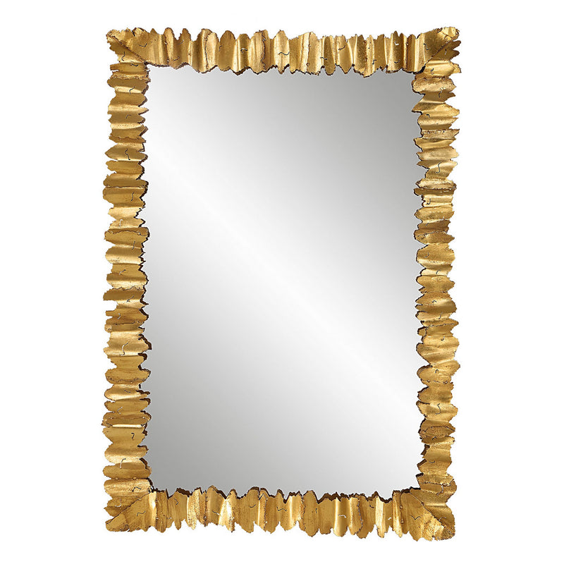 Uttermost 09825 Mirror, Antique Gold