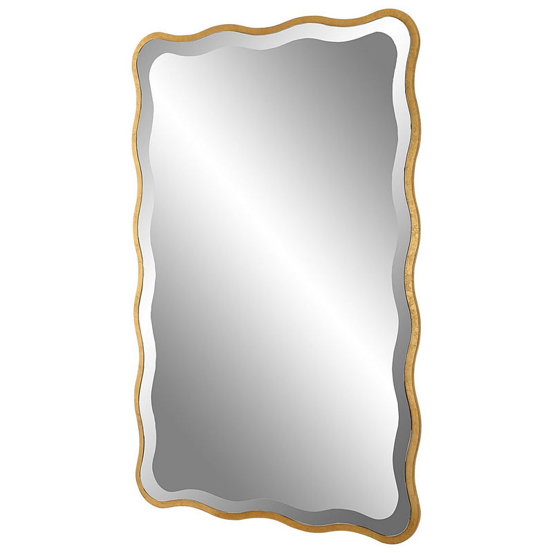Uttermost 09827 Mirror, Aged Gold