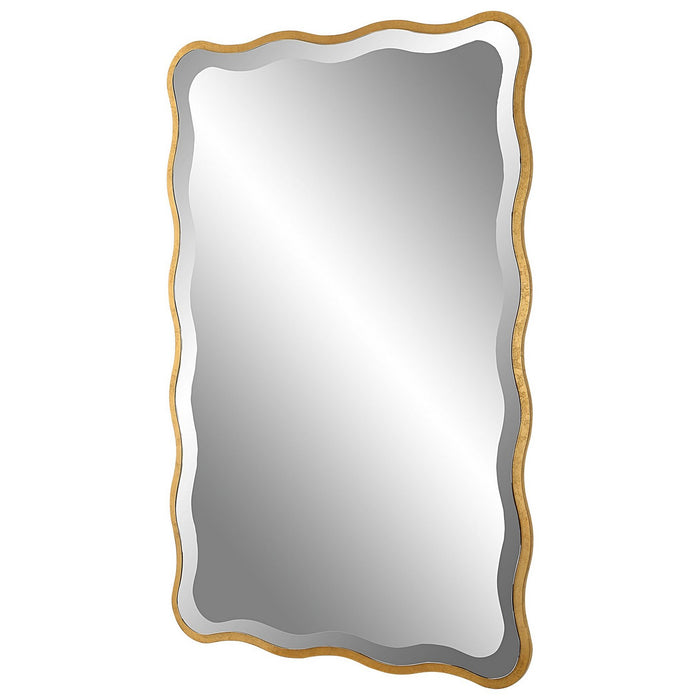 Uttermost 09827 Mirror, Aged Gold