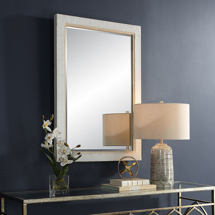 Uttermost 09829 Mirror, Solid Oak