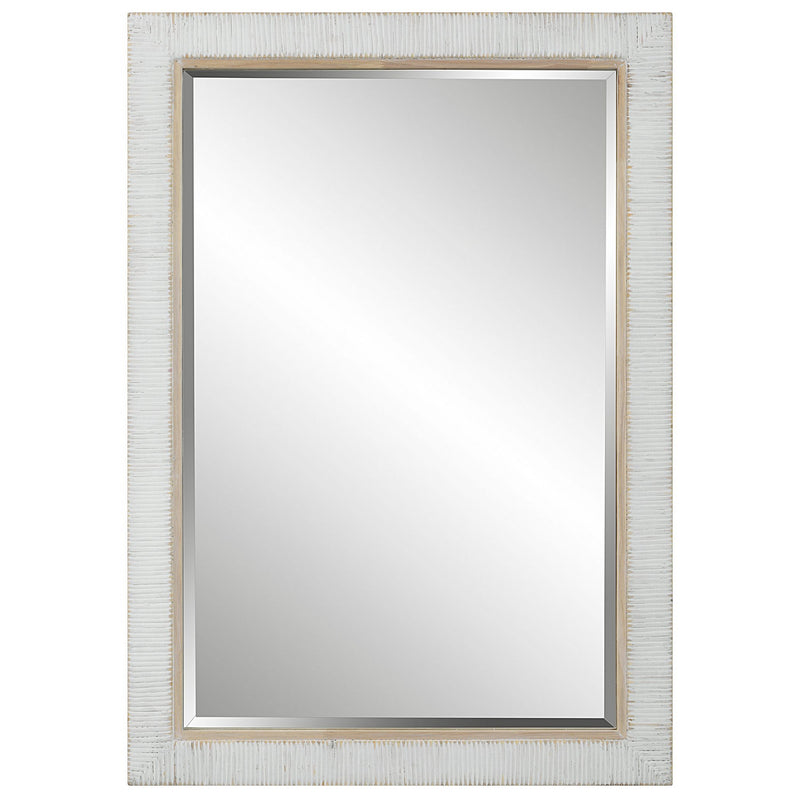 Uttermost 09829 Mirror, Solid Oak