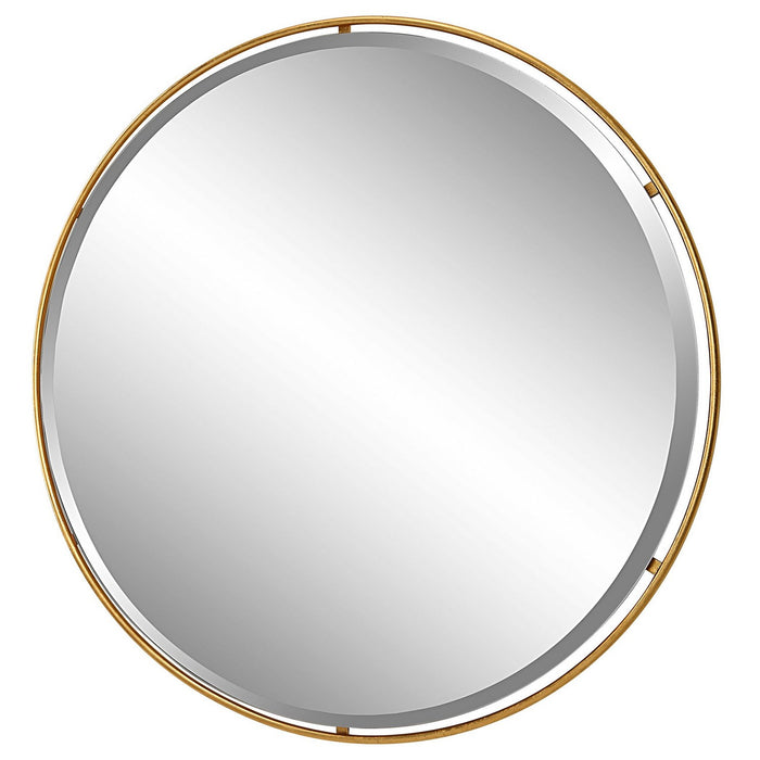 Uttermost 09832 Mirror, Antiqued Gold Leaf