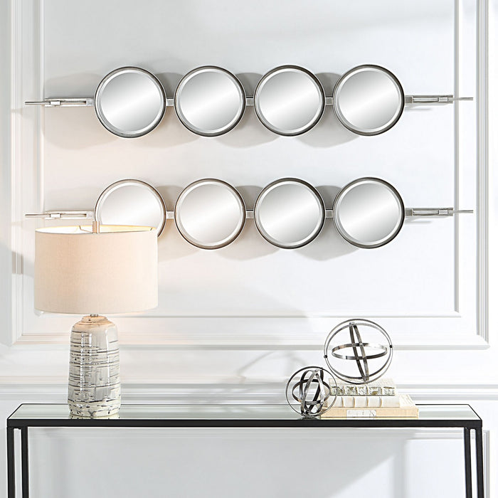 Uttermost 09842 Mirror, Silver Leaf