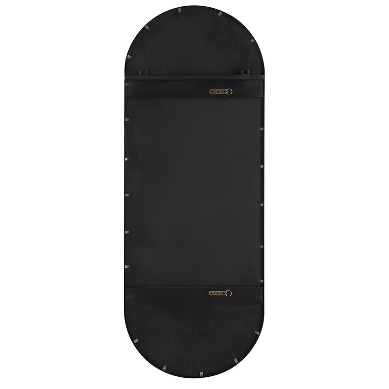 Uttermost 09843 Mirror, Satin Black