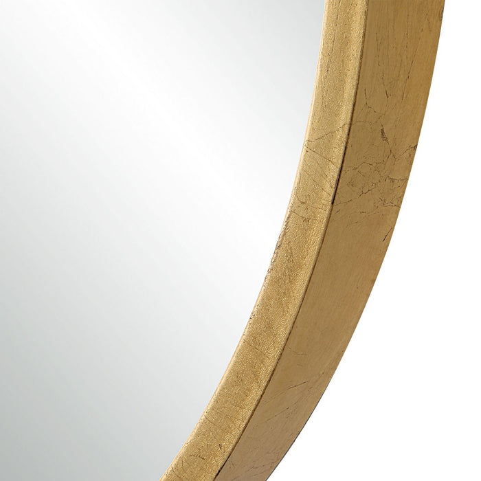 Uttermost 09844 Mirror, Antiqued Gold Leaf