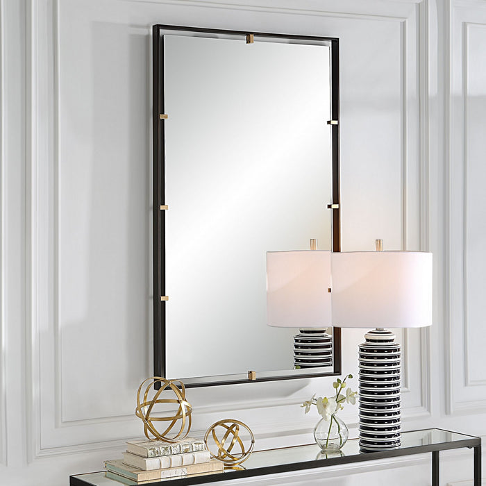 Uttermost 09845 Mirror, Aged Bronze
