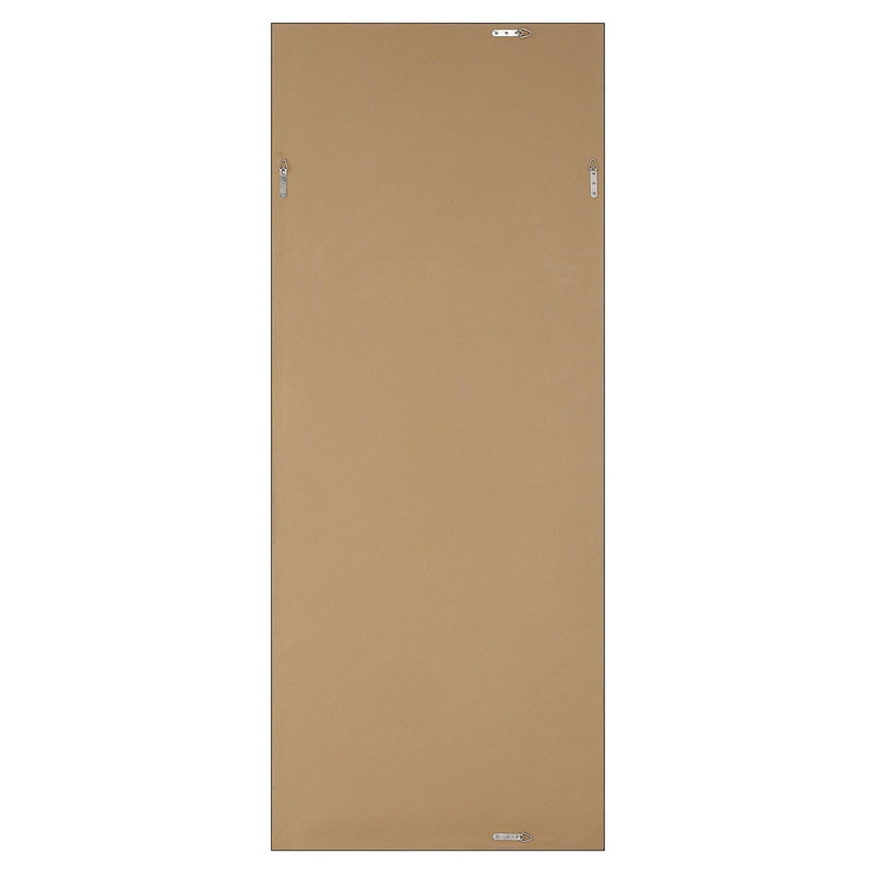 Uttermost 09846 Mirror, White And Gold Leaf