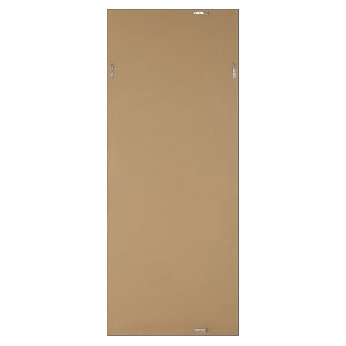 Uttermost 09846 Mirror, White And Gold Leaf