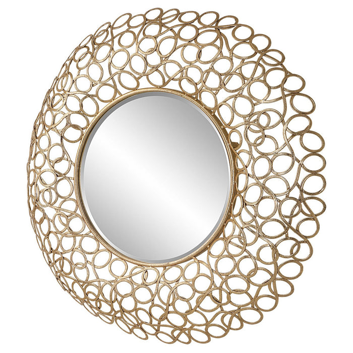 Uttermost 09850 Mirror, Gold Leaf