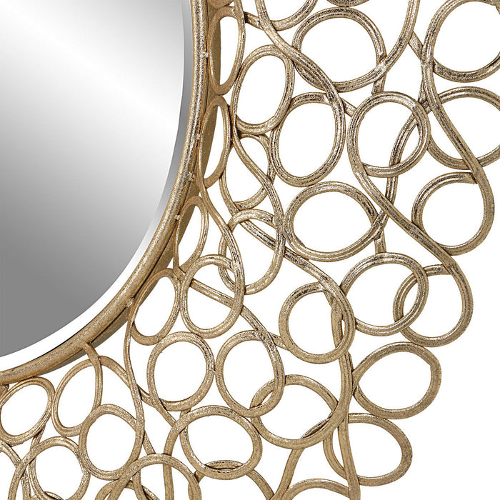 Uttermost 09850 Mirror, Gold Leaf