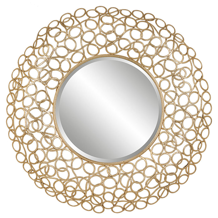 Uttermost 09850 Mirror, Gold Leaf