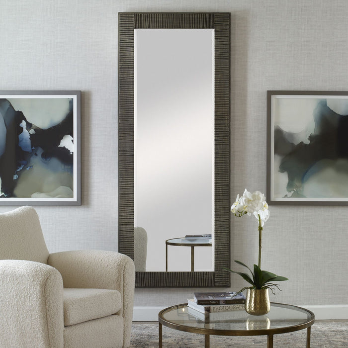 Uttermost 09851 Mirror, Rustic Wood