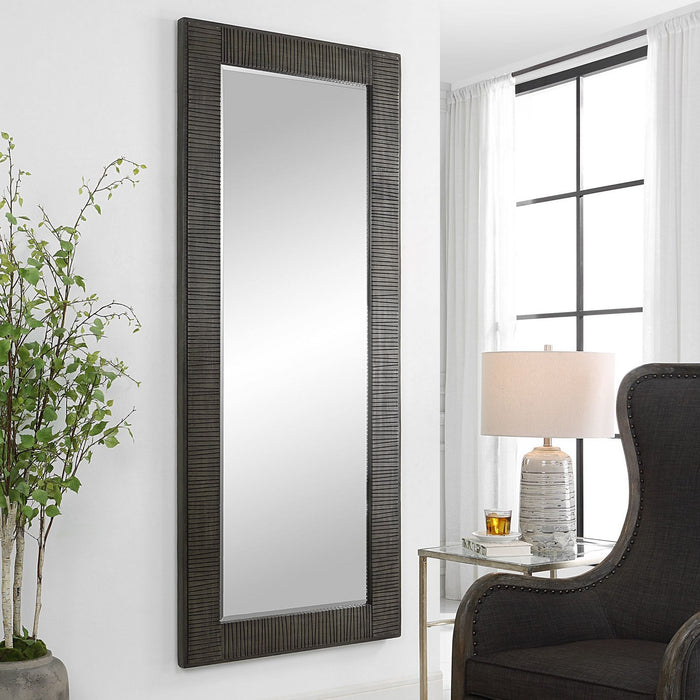 Uttermost 09851 Mirror, Rustic Wood