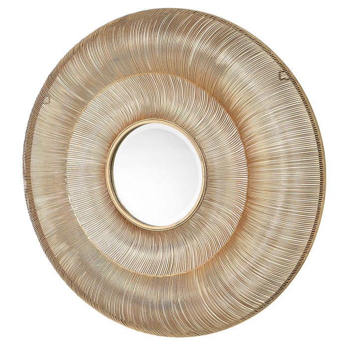 Uttermost 09852 Mirror, Brushed Antique Gold