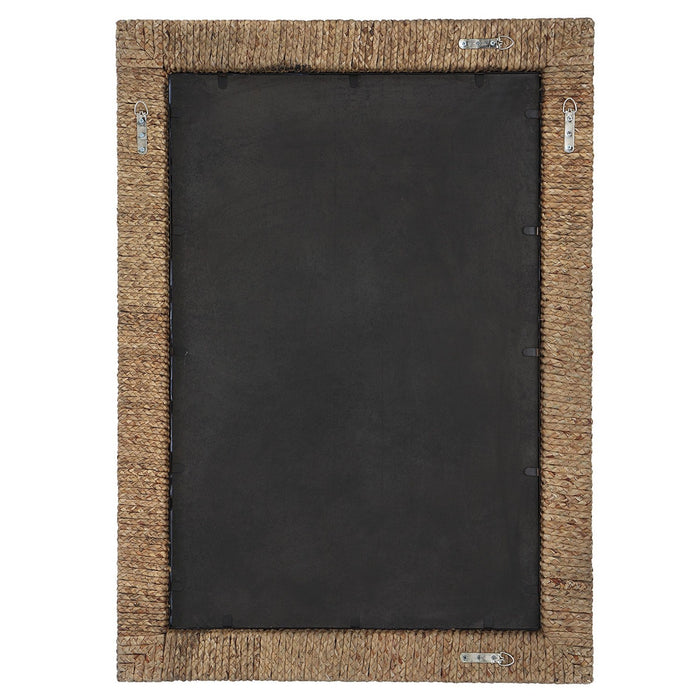 Uttermost 09853 Mirror, Matte Black Iron