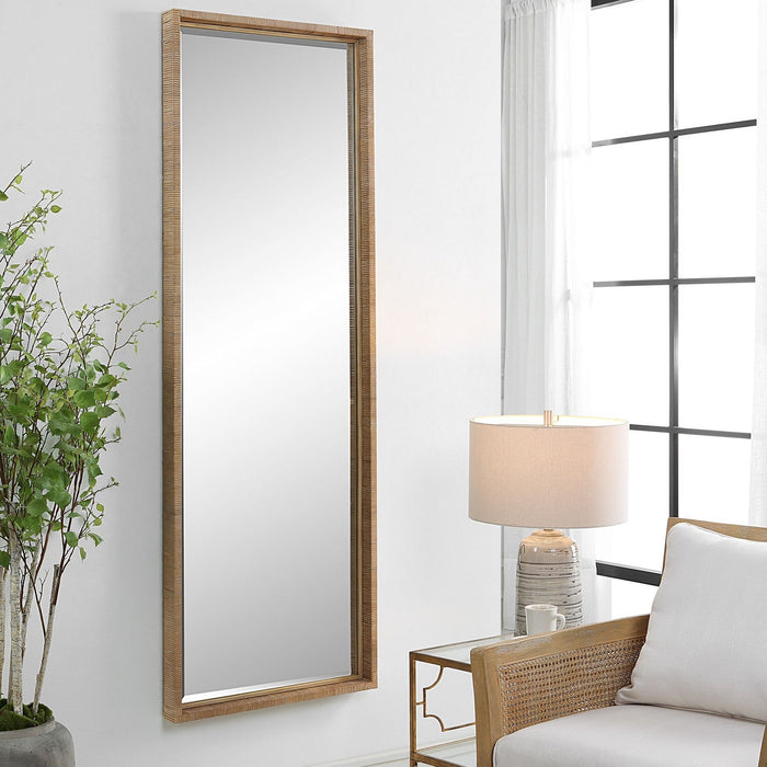 Uttermost 09857 Mirror, Antiqued Gold Leaf