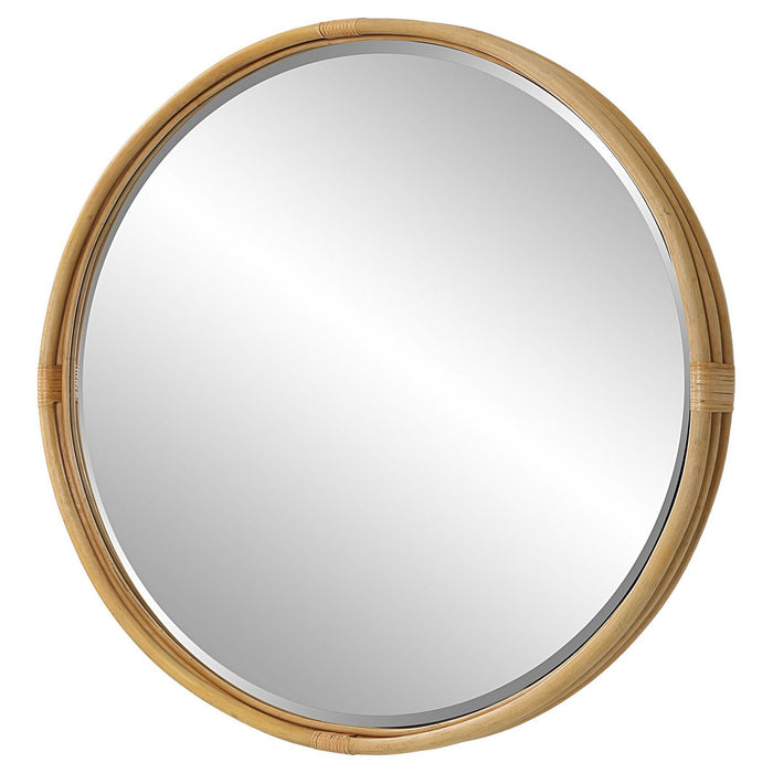 Uttermost 09859 Mirror, Natural Rattan