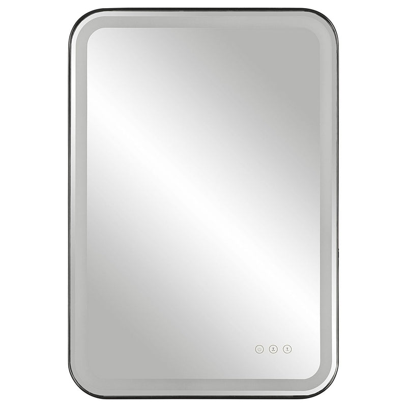 Uttermost 09861 Mirror, Satin Black