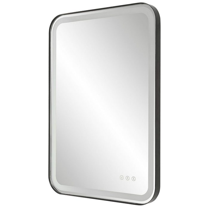Uttermost 09861 Mirror, Satin Black