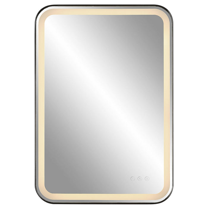 Uttermost 09861 Mirror, Satin Black